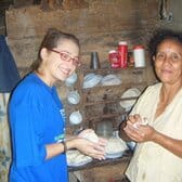 preparazione delle arepas alla vereda la esperanza