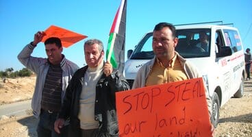 2011-12-03 Demonstration in Susiya village