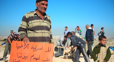 2011-12-03 Demonstration in Susiya village