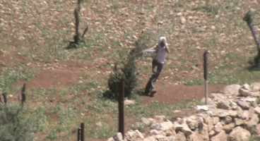 2012-04-14 Double attack from Havat Ma'on illegal outpost in South Hebron Hills